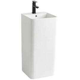 раковина напольная hans 204hs 40x40x85см, белая в Алматы фото № 1