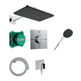 Встраиваемая душевая система hansgrohe raindance alive 24620000 q 210 340 1jet, хром в Алматы фото № 1