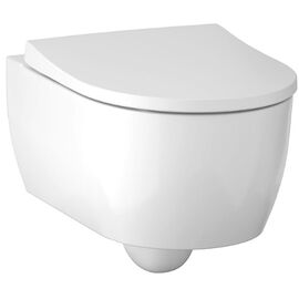 унитаз подвесной geberit icon 500.784.01.1 безободковый с крышкой-сиденьем микролифт в Алматы фото № 1
