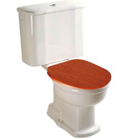 унитаз напольный vitra efes/aria 6285b003-0075 с деревянной крышкой (комплект) в Алматы фото № 1