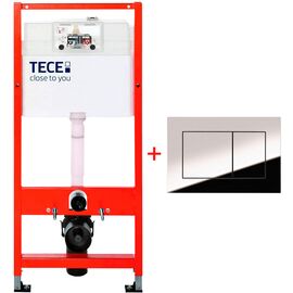 Инсталляция для унитаза teceprofil 9400407 c клавишей смыва base 9240401 в Алматы фото № 1