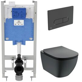 унитаз с инсталляцией 5в1 ideal standard tesi t0079v3 r046367 r0115a6 в Алматы фото № 1