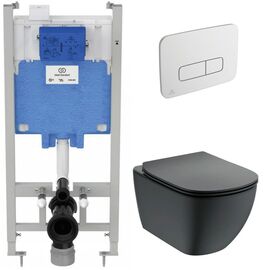 унитаз с инсталляцией 5в1 ideal standard tesi t0079v3 r046367 r0123aa в Алматы фото № 1