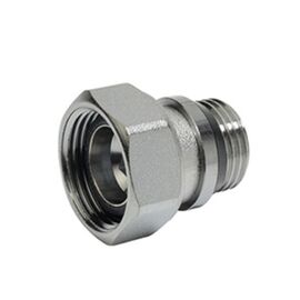 Отвод 1/2" giacomini p15tgx004 с уплотнительным кольцом и накидной гайкой, хром в Алматы фото № 1