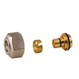 Переходник 18x(18x2,5) giacomini r179x082 для полимерных труб в Алматы фото № 1