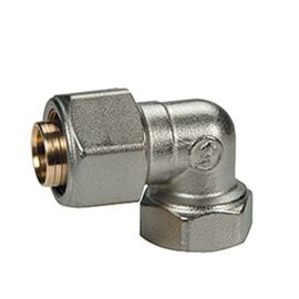 угольник 90 1"x(26x3) giacomini r563mx120 с внутренней резьбой для труб в Алматы фото № 1