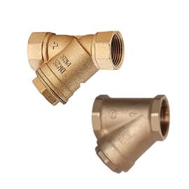 Косой сетчатый фильтр 1/2" giacomini r74ay103, нехром в Алматы фото № 1