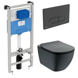 унитаз с инсталляцией 5в1 ideal standard tesi t0079v3 r020467 r0115a6 в Алматы фото № 1