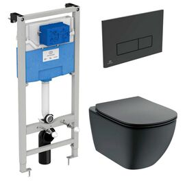 унитаз с инсталляцией 5в1 ideal standard tesi t0079v3 r020467 r0121a6 в Алматы фото № 1