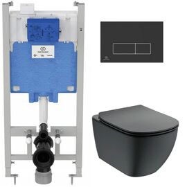 унитаз с инсталляцией 5в1 ideal standard tesi t0079v3 r046367 r0121a6 в Алматы фото № 1