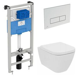 унитаз с инсталляцией 5в1 ideal standard i.life s t459201 r020467 r0121aa в Алматы фото № 1