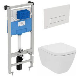 унитаз с инсталляцией 5в1 ideal standard i.life s t459201 r020467 r0121ac в Алматы фото № 1