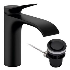 смеситель для раковины hansgrohe vivenis 75020670 черный матовый в Алматы фото № 1