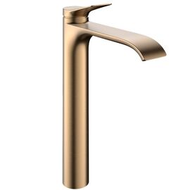 Высокий смеситель для раковины hansgrohe vivenis 75044140, бронза матовый в Алматы фото № 1