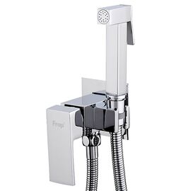 Гигиенический душ встраиваемый frap f7506 со смесителем, хром в Алматы фото № 1