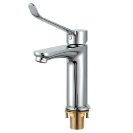 смеситель мгн для раковины hans h19.1001, однорычажный, хром в Алматы фото № 1