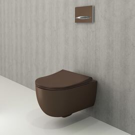унитаз подвесной bocchi v-tondo 1416-025-0129 безободковый в Алматы фото № 1