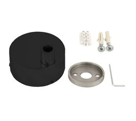 Коробка для скрытого монтажа электрического полотенцесушителя, черный матовый нф-00000211 в Алматы фото № 1