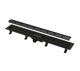 Водоотводящий желоб alcaplast apz10black-750m мм в Алматы фото № 1