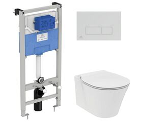 унитаз с инсталляцией 4в1 ideal standard connect air e005401 r020467 m2 r0121aa в Алматы фото № 1