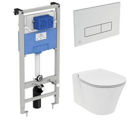 унитаз с инсталляцией 4в1 ideal standard connect air  e005401 r020467 m2 r0121ac в Алматы фото № 1