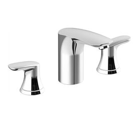 смеситель для раковины am.pm like f8008000 на 3 отверстия. в Алматы фото № 1