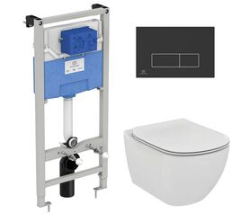 унитаз с инсталляцией 4в1 ideal standard tesi t007901 r020467 m2 r0121a6 в Алматы фото № 1