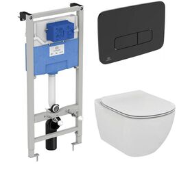 унитаз с инсталляцией 4в1 ideal standard tesi: унитаз t007901 r020467 m3 r0123a6 в Алматы фото № 1