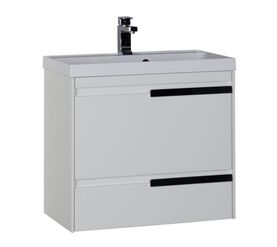 тумба для комплекта aquanet тиволи 70 белая (00180054) в Алматы фото № 1