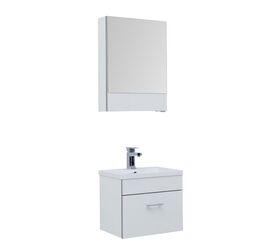 Мебель для ванной aquanet верона 50 (moduo slim) белый в Алматы фото № 1