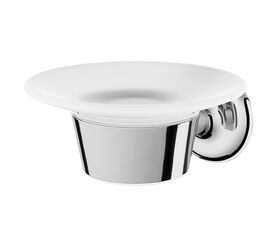 Мыльница am.pm like a8034200 cтеклянная  с настенным держателем в Алматы фото № 1