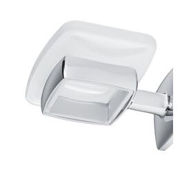 Мыльница am.pm gem a9034200 cтеклянная с настенным держателем в Алматы фото № 1