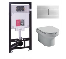 унитаз с инсталляцией 4в1 jacob delafon elite e21742ru-00 в Алматы фото № 1