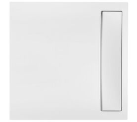 Поддон для душа jacob delafon flight neus e62511-00 90x90 белый в Алматы фото № 1