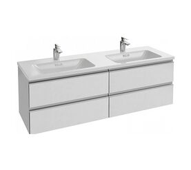 тумба для комплекта jacob delafon vox 140 (eb2020-ra-g1c) белый блестящий лак универсальная 4 ящика в Алматы фото № 1