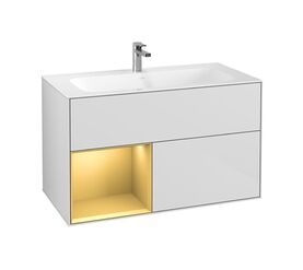 тумба для комплекта villeroy & boch finion 100 белая (f030hfgf) в Алматы фото № 1