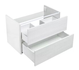 Модуль под раковину с двумя ящиками aquaton брук 80 1a202001bcdl0 в Алматы фото № 1