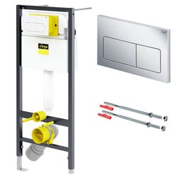 Инсталляция 3в1 viega  prevista dry 792824 visign for life 5, 1120мм 8524.10 в Алматы фото № 1