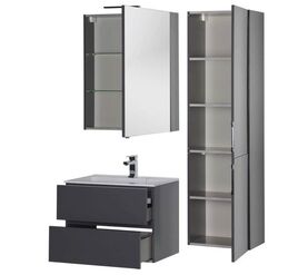 Комплект мебели aquanet алвита 70 серый антрацит в Алматы фото № 1