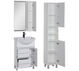 Комплект мебели aquanet доминика 55 белый в Алматы фото № 1