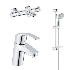 Набор смесителей grohe eurosmart 124422 3в1 в Алматы фото № 1