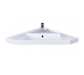 раковина акватон кантара 1a715331an010-10 78см угловая из литьевого мрамора в Алматы фото № 1