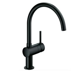 смеситель для кухни grohe minta 32917kso черный в Алматы фото № 1