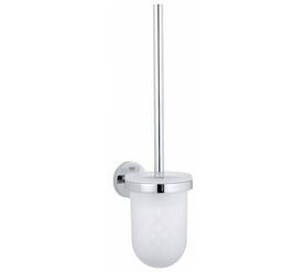 туалетный ершик grohe essentials  40374001 колба стеклянная цвет хром в Алматы фото № 1