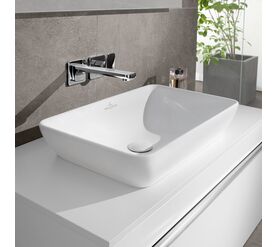 раковина накладная villeroy&boch venticello 41135501 550*360 в Алматы фото № 1