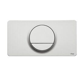 Клавиша смыва viega 654528 visign for style 13 пластик матовый хром в Алматы фото № 1