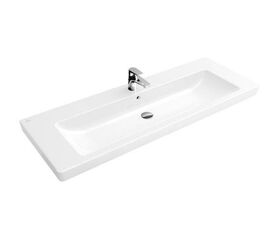 раковина подвесная villeroy&boch subway 2.0 7176 d0 130*47 см в Алматы фото № 1