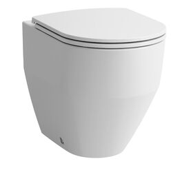 унитаз приставной laufen pro 8.2295.6.000.000.1 безободковый в Алматы фото № 1