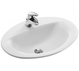 раковина встраиваемая jacob delafon patio e4155-00 56х43 см в Алматы фото № 1