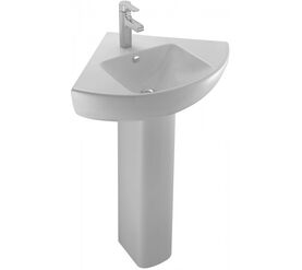 раковина угловая jacob delafon odeon up e4710-00 подвесная в Алматы фото № 1